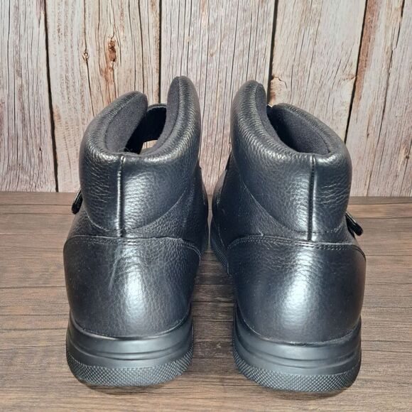 Drew Big Easy High-Top Chukka Dri Tex Shoes Men\'s 14 W Black Leather (NWT) main image 9